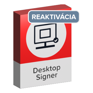 Reaktivácia Disig Desktop Signer